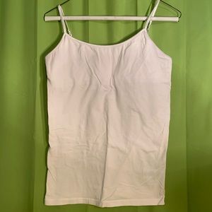 White Camisole Tank Top